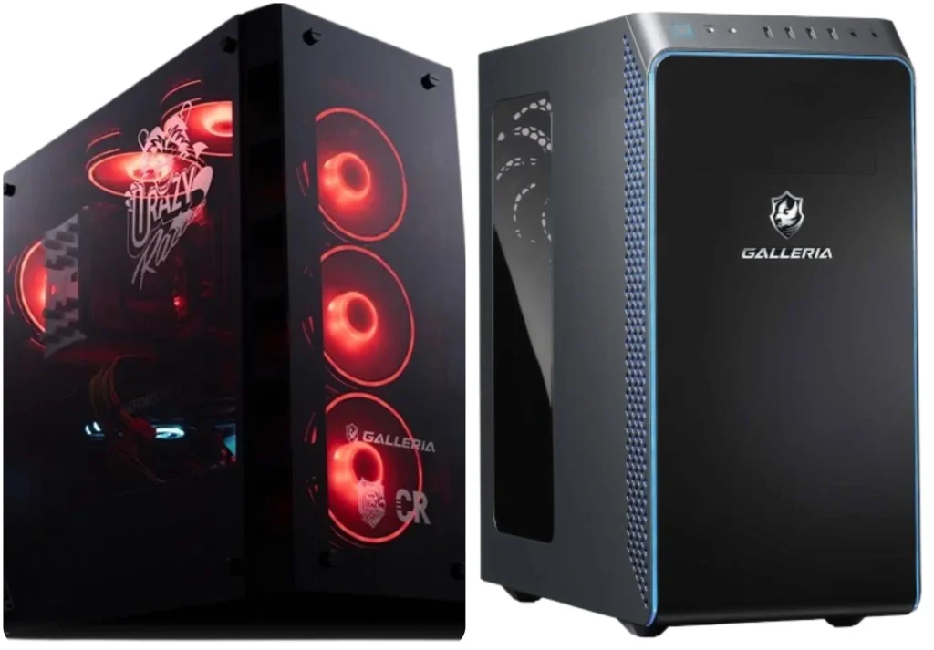 白いゲーミングPCはあり?女性に人気のデザインと後悔しない選び方 5 コラボゲーミングPCと普通のゲーミングパソコンの違いは?の決定的な違いは、外観が派手なデザインの見た目でしょう。