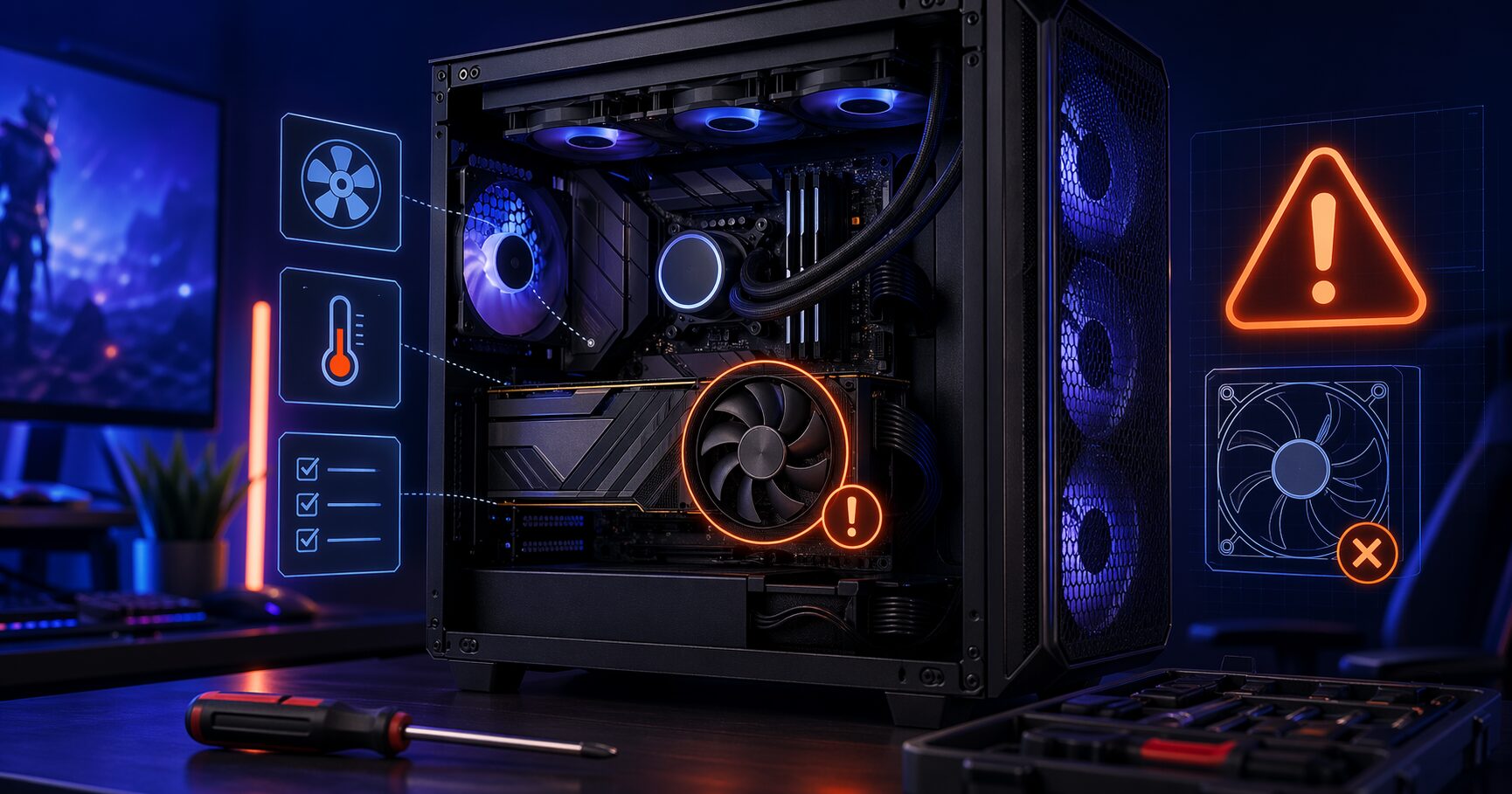 ゲーミングPCのファンが回らない原因は？正常な停止と故障の見分け方を解説