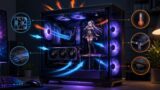 gaming pc figure inside