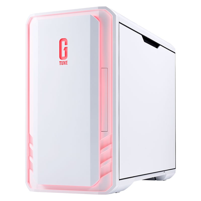 マウス G-Tune DG-I7G60（ホワイト）の本体外観