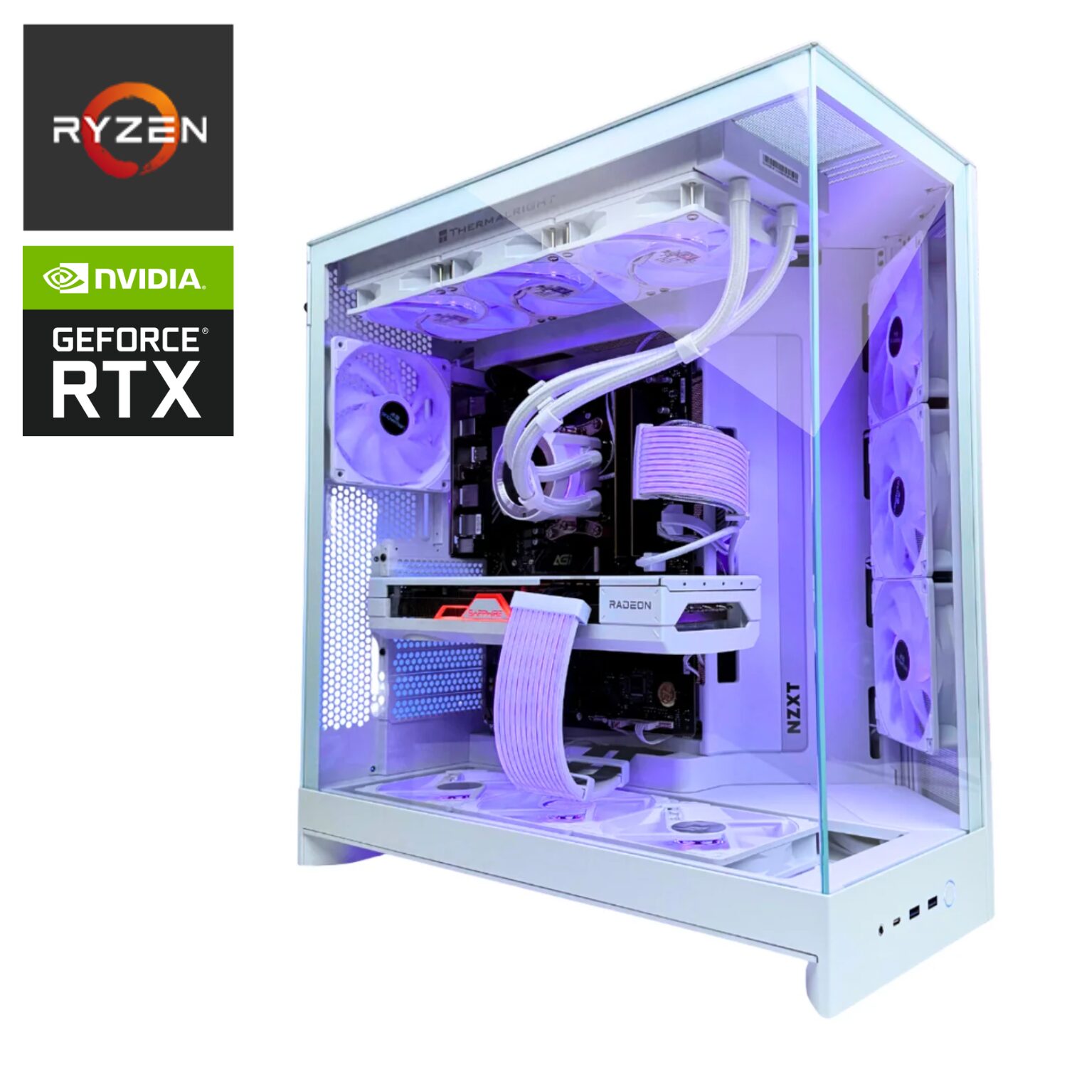 MDL.make NZXT_H9 Ryzen 7 9800X3D RTX 5070 Ti ゲーミングPC