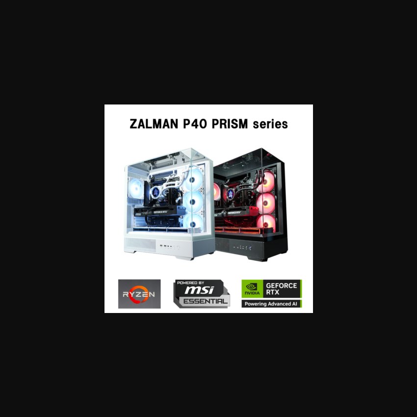 OZgaming P40 Prism Ryzen7 9800X3D RTX5080搭載ゲーミングPC