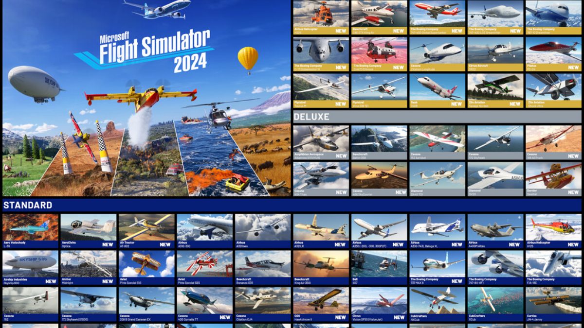 Microsoft Flight Simulator 2024の飛行プレイ画面