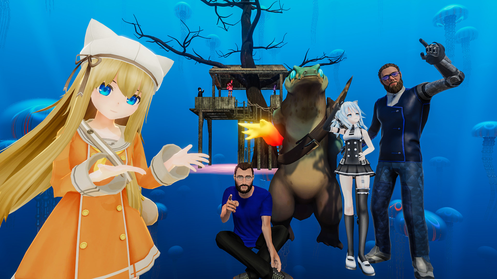 VRChat公式Steamページのワールドスクリーンショット