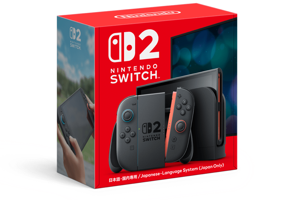 Nintendo Switch 2 日本語・国内専用の公式商品画像