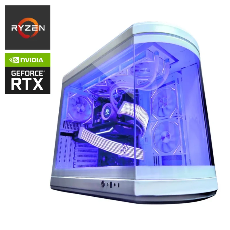 MDL.make MDL_R046 ホワイト 白系ケース RTX 5070搭載ゲーミングPCの商品画像